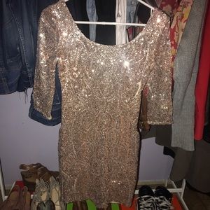 Sparkly cocktail dress